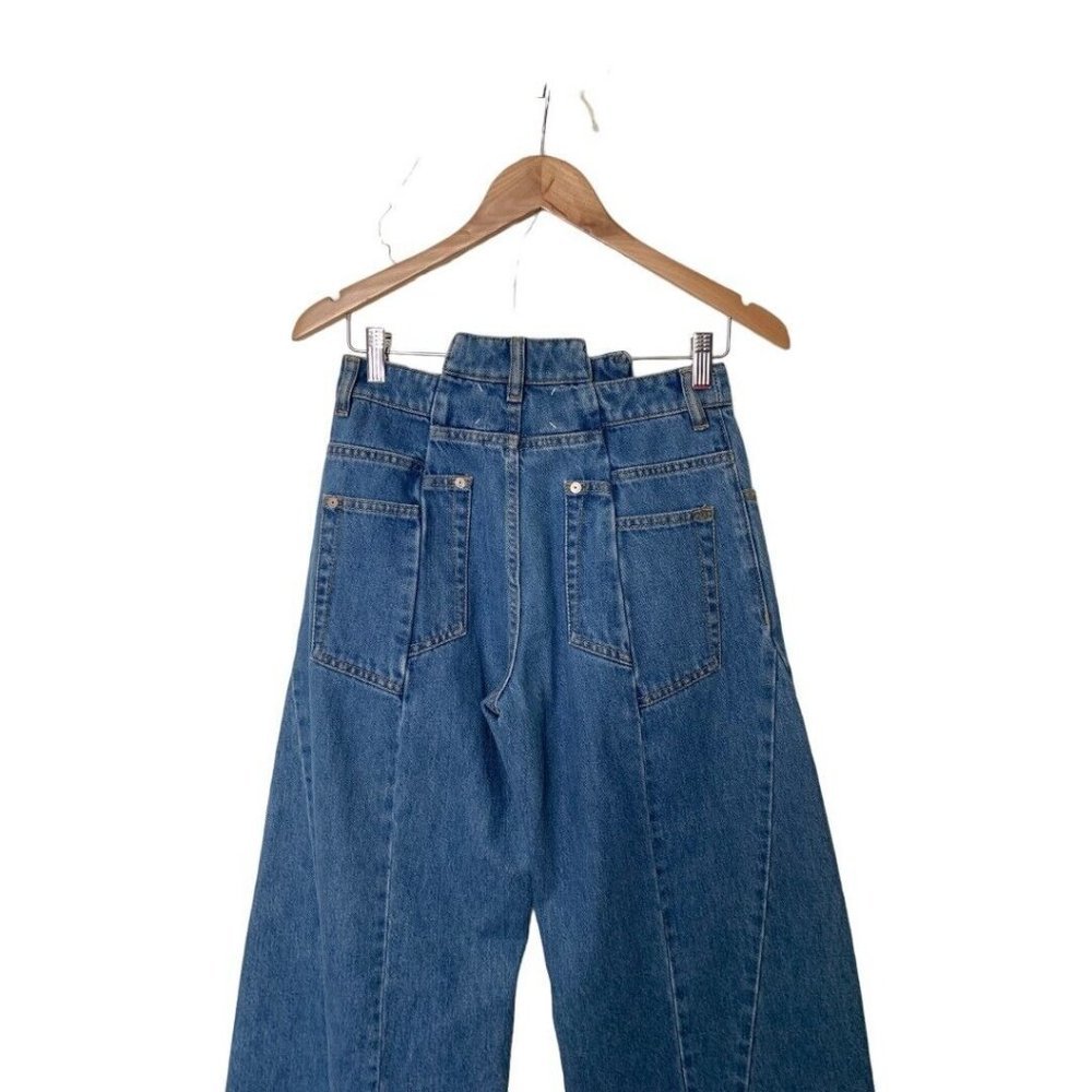 Maison Margiela Line 1 Women’s High Rise Jeans Denim 25 - Picture 6 of 7